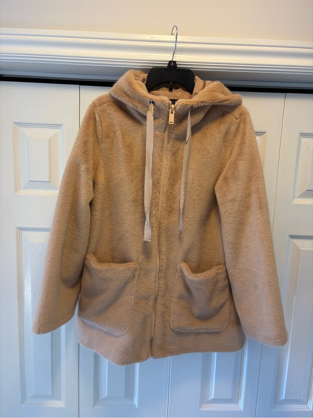 Faux fur/ teddy coat